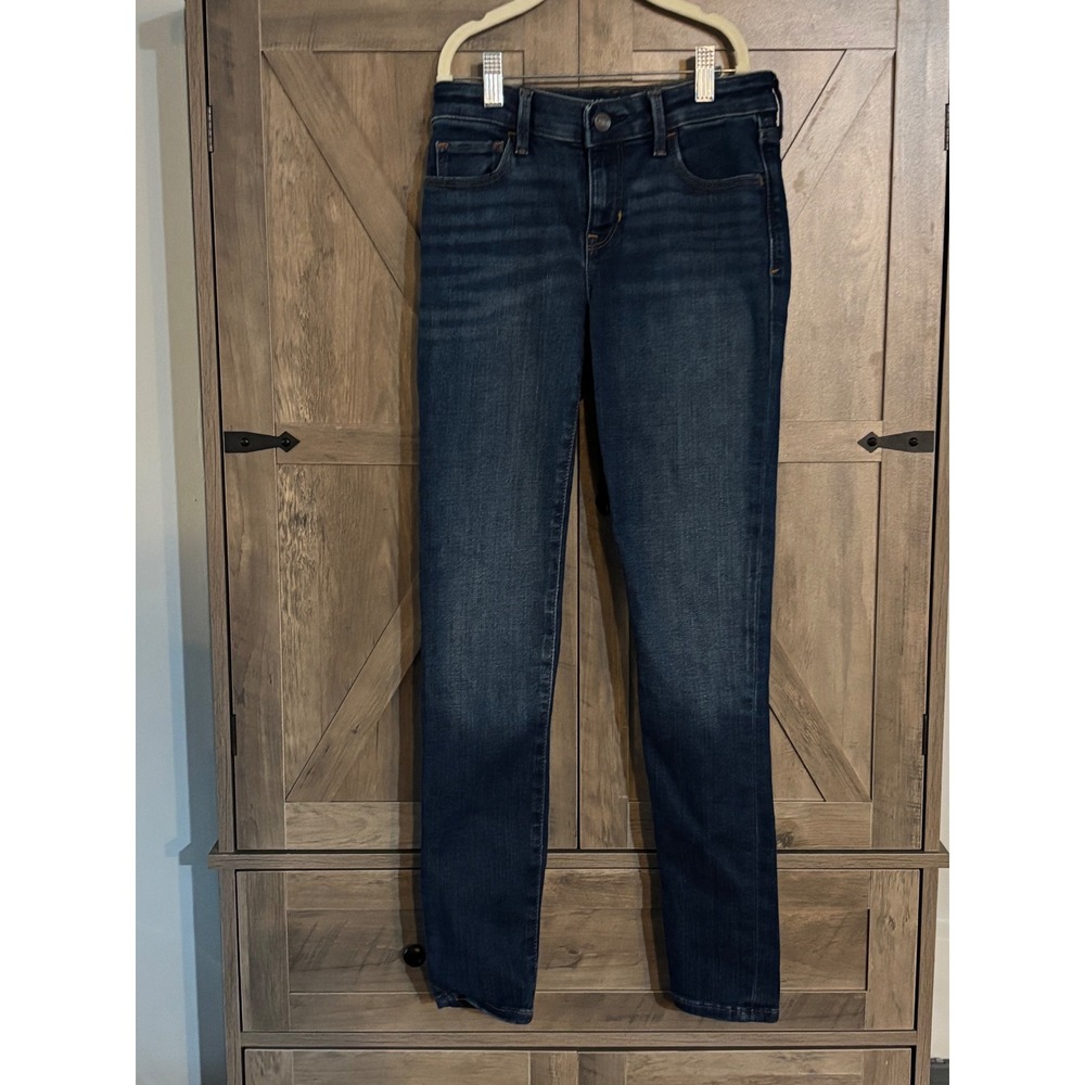 GAP Kids Girls Super Skinny Jeans Dark Wash Denim Size 12
